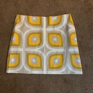 J.crew mod mini skirt